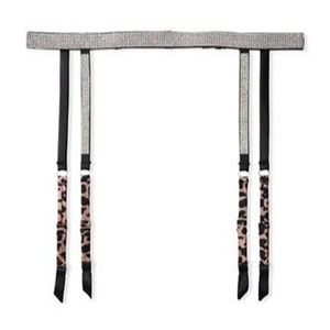 Victoria's Secret Rhinestone LEOPARD color Belt Shine NWT NEW